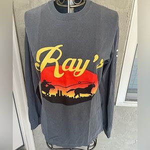 Gray Long Sleeve Tee